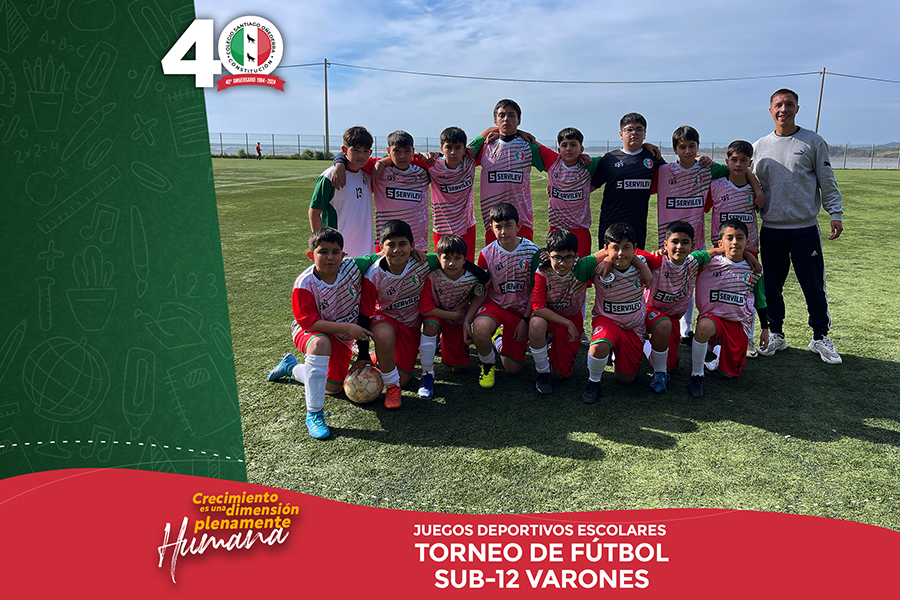 TORNEO DE FÚTBOL SUB 12 VARONES dest min