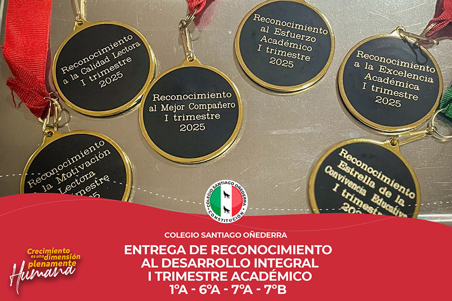 RECONOCIMIENTOS 1 TRIMESTRE ACADÉMICO 2 2025