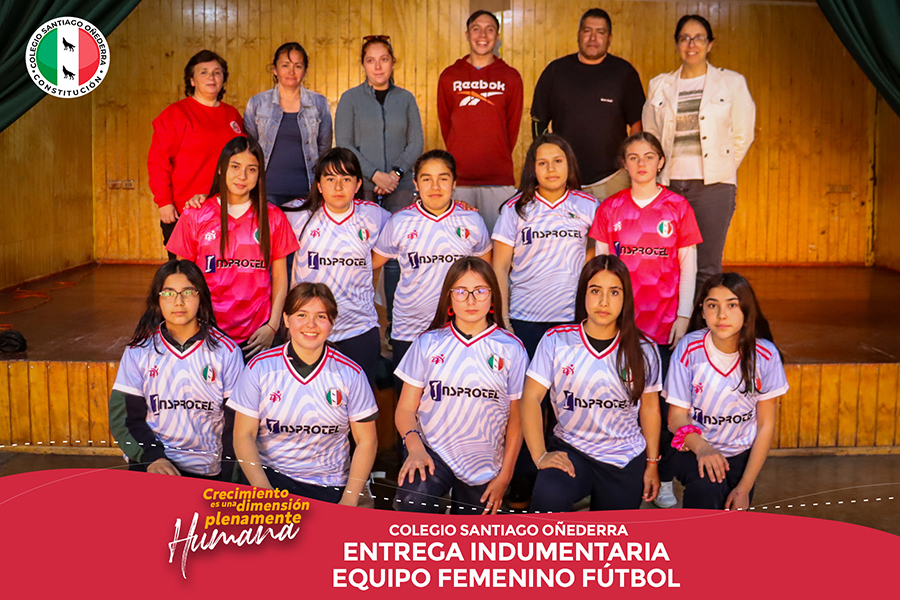 entrega indumentaria equipo femenino