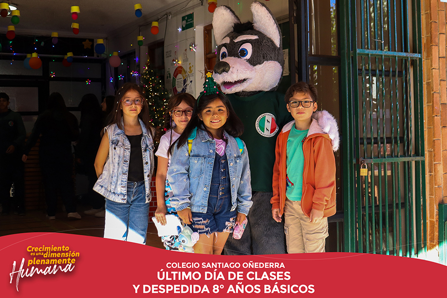 ultimo dia de clases y despedida 8vo