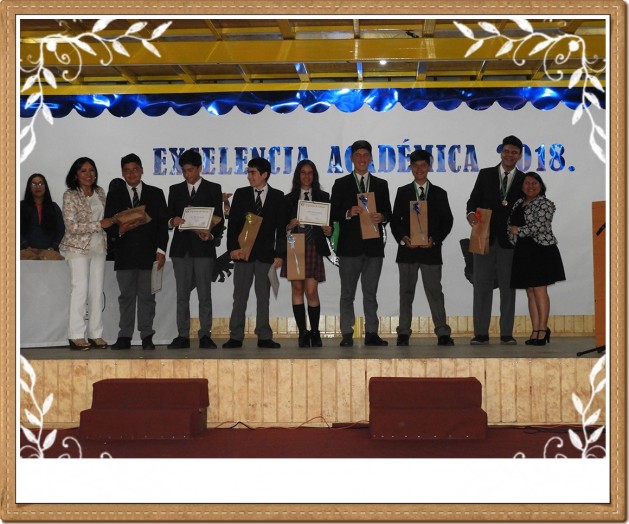 Acto excelencia académica 2018