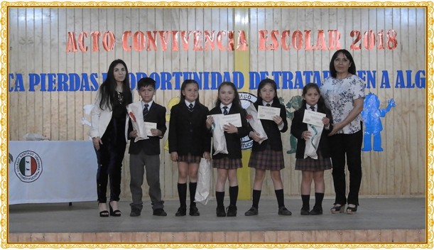 acto convivencia escolar 2018